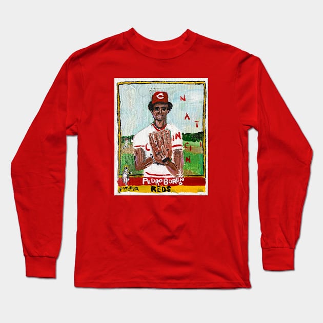 Pedro Borbon Long Sleeve T-Shirt by ElSantosWorld